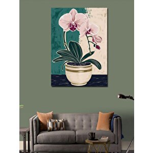 Kanvas Tablo Orkide Çiçeği 50x70 cm