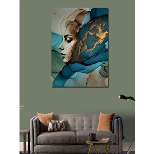 Kanvas Tablo Beyin Yarımküreleri 70x100 cm