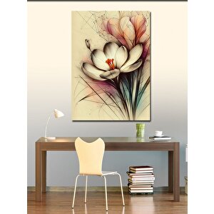 Kanvas Tablo Lotus Çiçeği 70x100 cm