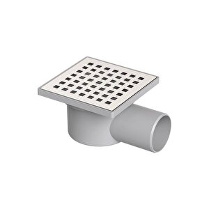 Krom Yer Sifonu 10x10x50
