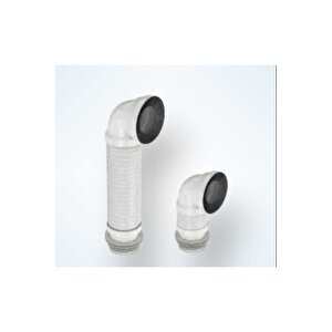 Körüklü Dirsekli Telli Kada 100 Mm Boru