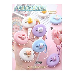 Sevimli Emojili Mini Maket Bıçağı - (1 Adet)