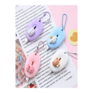 Sevimli Emojili Mini Maket Bıçağı - (1 Adet)