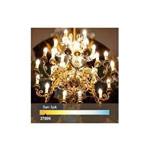 Panasonic 4,9w (40w) Led Mum Ampul Sarı 2700k - E14 Duy