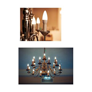 Panasonic 4,9w (40w) Led Mum Ampul Sarı 2700k - E14 Duy