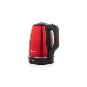Hitze Paslanmaz Çelik Su Isıtıcı (kettle)-kırmızı