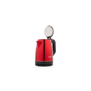 Schafer Hitze Paslanmaz Çelik Su Isıtıcı (kettle)-kırmızı