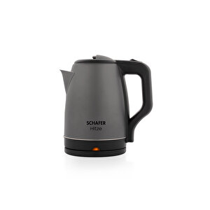 Hitze Paslanmaz Çelik Su Isıtıcı (kettle)-antrasit