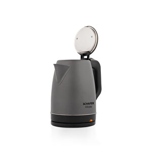 Hitze Paslanmaz Çelik Su Isıtıcı (kettle)-antrasit