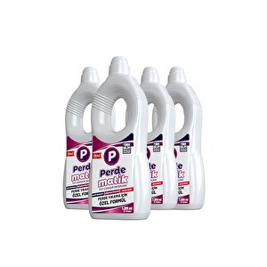 Tül, Dantel Ve Hassas Kumaşlar İçin Sıvı Perde Ve Çamaşır Deterjanı 4 Adet 1200 Ml