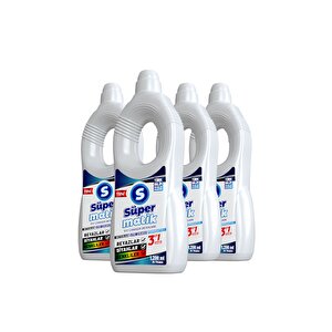 3'ü 1 Arada Sıvı Çamaşır Deterjanı 1200 Ml X 4 Adet