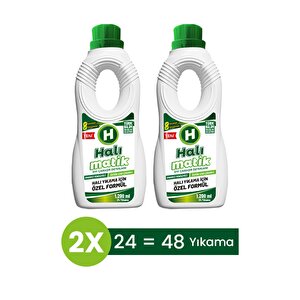 Sıvı Halı Kilim Yolluk Vegan Çamaşır Deterjanı 2 Adet 1200 Ml