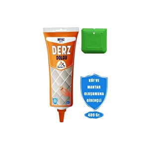 Fix Kullanıma Hazır Derz Dolgu Beyaz 400 Gr-eski Derz Üzerine Uygulanır-su Kaçaklarını Önler