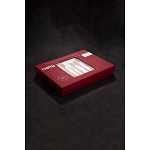 Dalyan Sade 12 Kişilik 72 Parça Kutulu Çatal Kaşık Bıçak Takımı