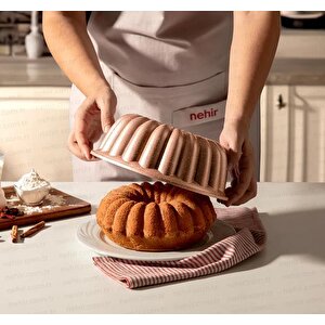 Açelya Rose Gold 26 Cm Döküm Kek Kalıbı