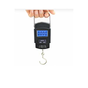 Elektronik Dijital El Kantarı 50 Kg Terazi Tartı 10 Gr Hassasiyet
