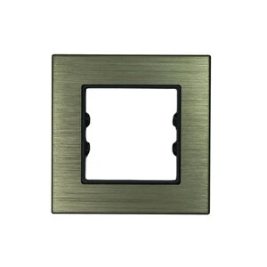 Arvehu Asfora Uyumlu Tekli Çerceve Alüminyum Bronz