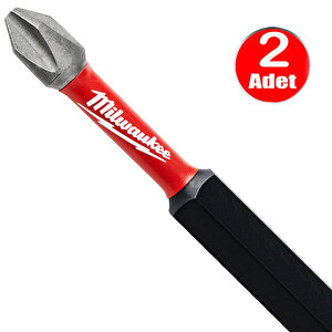 Milwaukee Bits Yıldız Uç Vidalama Matkap Ucu Ph2 X 90mm -2 Adet