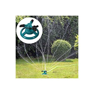 Wuvera Ayarlanabilir Otomatik 360° Dönebilen 12 Kanal Nozullu Çim Bahçe Sulama Sprinkler Fıskiye