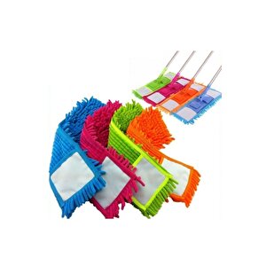 Mikrofiber Makarna Mop Yedek Paspas Püskül 50 Cm Mop