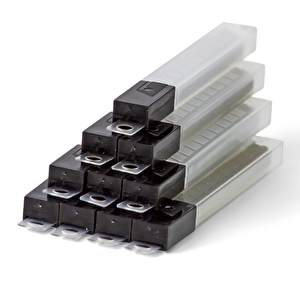 Gfb 9mm Dar Tip Maket Bıçağı Ucu Ağzı Yedeği 100 Lü Paket