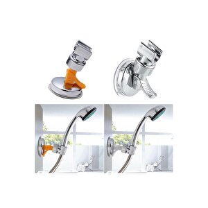 Dayanıklı Banyo Aksesuarları Vakumlu Vantuz Duş Başlığı Tutucu Kafa
