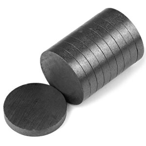 Yuvarlak Mıknatıs 16mm Magnet Manyetik Süs Mıknatısı -25 Adet