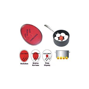 Dublör Yumurta Zamanlayıcı Egg Timer Pişirme Haşlama Süresi Aparatı Zaman Ayarlama Göstergesi