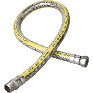 75 Cm Doğalgaz Flex Bağlantı Hortumu Gaz Flexi Soba Fırın Ocak