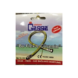 150 Cm Doğalgaz Flex Bağlantı Hortumu Gaz Flexi Soba Fırın Ocak Gaz 75