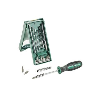 Easyimpact 600 Darbeli Matkap + Bosch X-line 15+1 Matkap Vidalama Ucu Seti