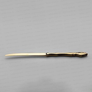 Adriana Full Altın 89 Parça Deri Kutulu 12 Kişilik Çatal Kaşık Seti