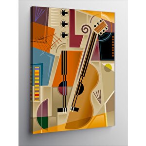 Kanvas Tablo Soyut Müzik 100x140 cm