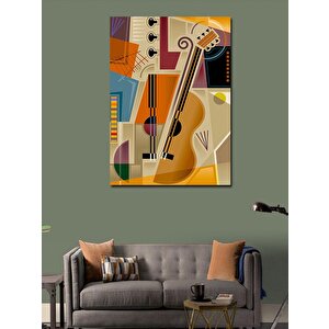 Kanvas Tablo Soyut Müzik 70x100 cm