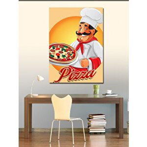 Kanvas Tablo Pizza Şefi 100x140 cm