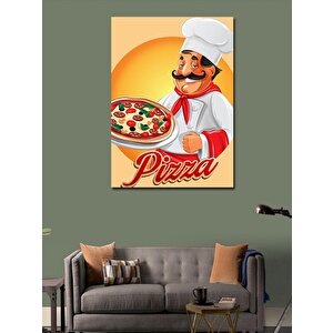 Kanvas Tablo Pizza Şefi 100x140 cm