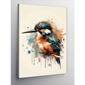 Kanvas Tablo Sevimli Serçe 50x70 cm
