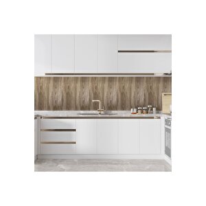 Sf 613 Sütlü Kahve Renkli Ahşap Desenli Dolap Mobilya Yapışkanlı Folyo 53x100 cm