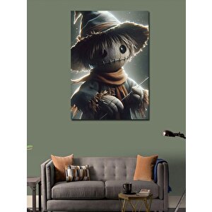 Kanvas Tablo Sevimli Korkuluk 50x70 cm