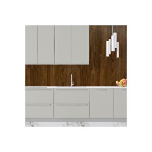 Sf 604 Koyu Ceviz Renkli Ahşap Desenli Dolap Mobilya Yapışkanlı Folyo 53x100 cm