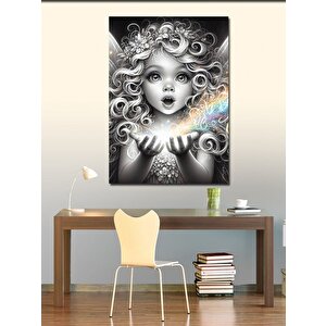 Kanvas Tablo Sevimli Kız 70x100 cm