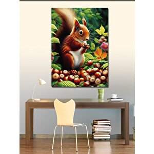 Kanvas Tablo Fındık Sincabı 70x100 cm