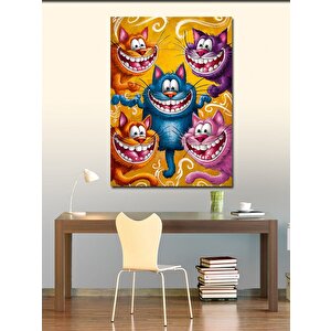 Kanvas Tablo Sevimli Canavarlar 50x70 cm