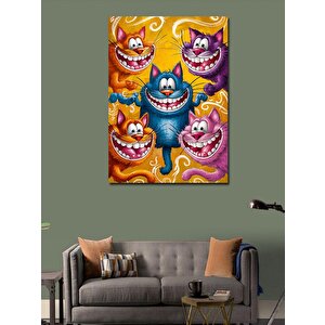 Kanvas Tablo Sevimli Canavarlar 50x70 cm