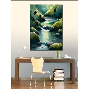 Kanvas Tablo Doğa Akarsuyu 50x70 cm