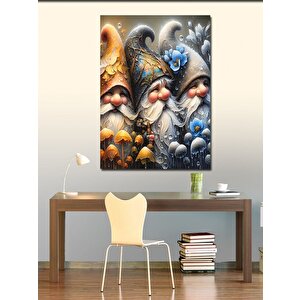 Kanvas Tablo Sevimli Cüceler 100x140 cm