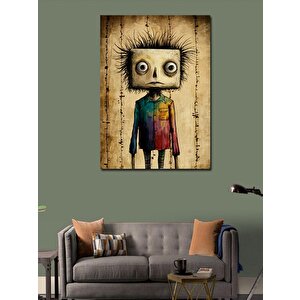 Kanvas Tablo Sevimli Robot 100x140 cm