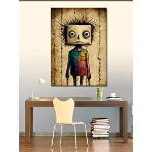Kanvas Tablo Sevimli Robot 50x70 cm