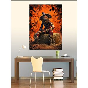 Kanvas Tablo Sevimli Korkuluk 70x100 cm