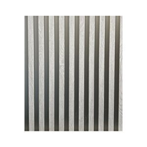 Sf 608 Gümüş Renkli Lambri Desenli Ahşap Görünümlü Yapışkanlı Folyo 53x100 cm